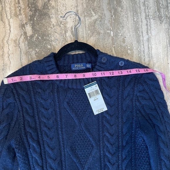 POLO RALPH LAUREN CABLE KNIT DRESS NEW WITH TAGS SIZE XS - Picture 8 of 13